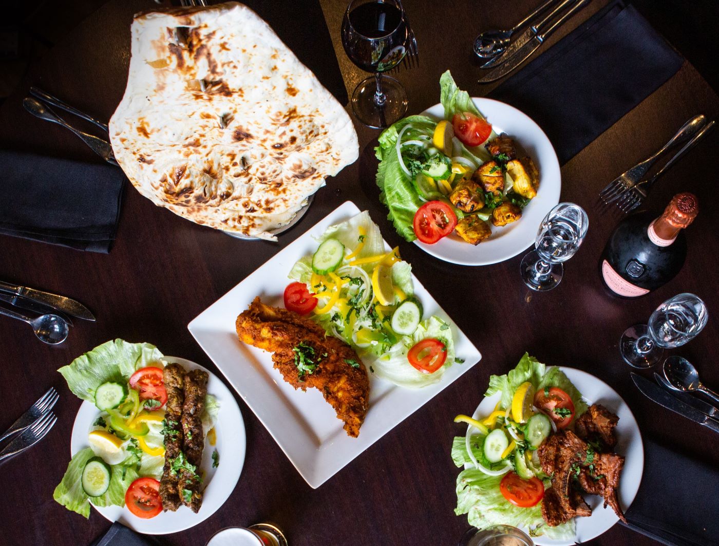 Jinnah Harrogate Table Full Of Dishes
